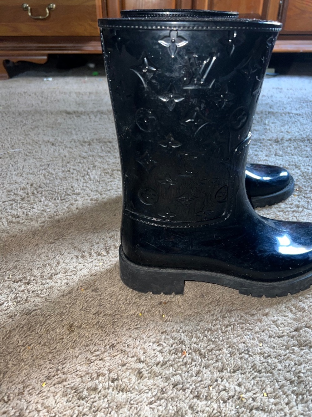 Louis Vuitton rain boots